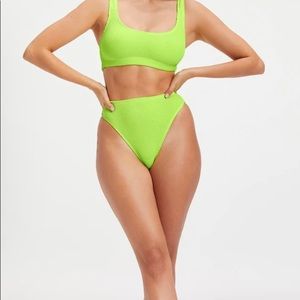 BNWT Good American Always Fits Good Waist Cheeky